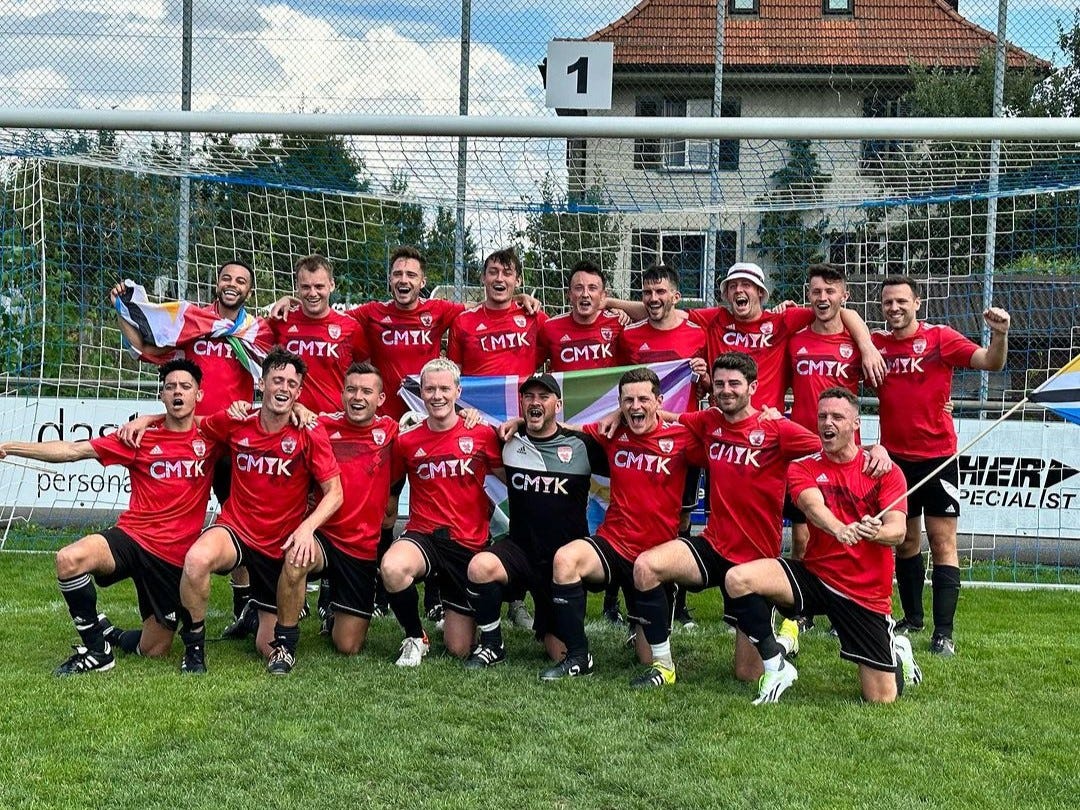 Balancing quality and equality: leading the best LGBTQ+ football team in Europe